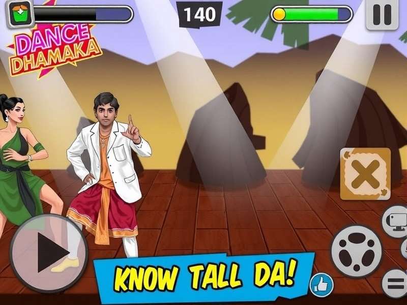 Dance Dhamaka Game Screenshot